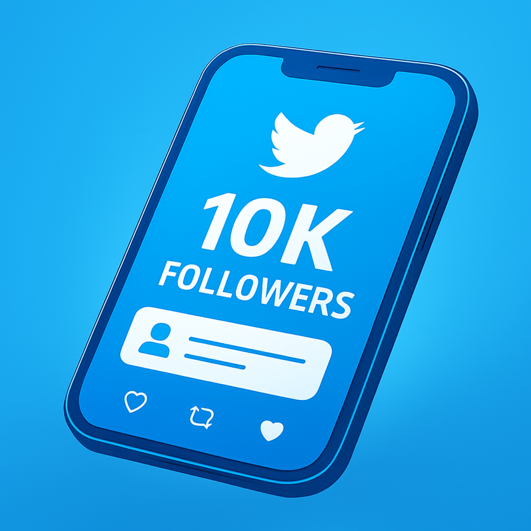 10K Followers Twitter (X)