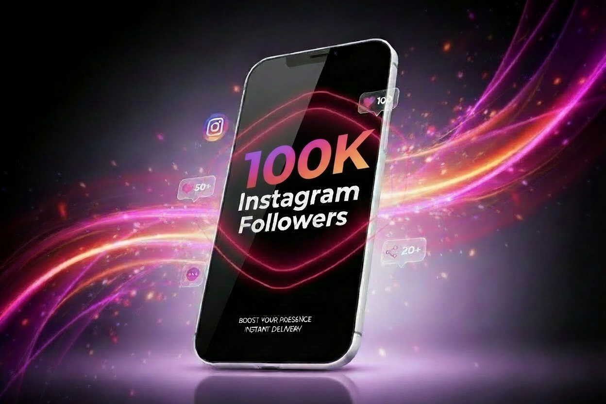 100K Followers Instagram